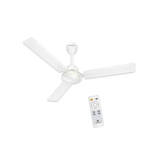 Image of Havells 1200mm Ambrose DX BLDC Motor Ceiling Fan for Home | Remote Controlled, High Air Delivery Fan | 5 Star Rated, Upt
