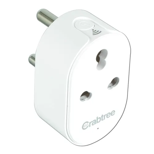 Image of Havells 16 A Wi-Fi Smart Plug (White) 