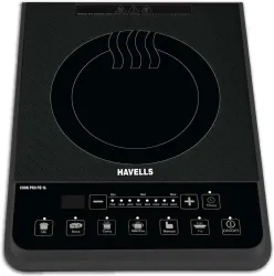 HAVELLS 1600 W Induction Cooktop Push Button (Black, Cook Pro PB-16)