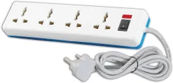 HAVELLS Spikestar Spikegaurd ( 2 mtr) 4 Socket Extension Boards  
