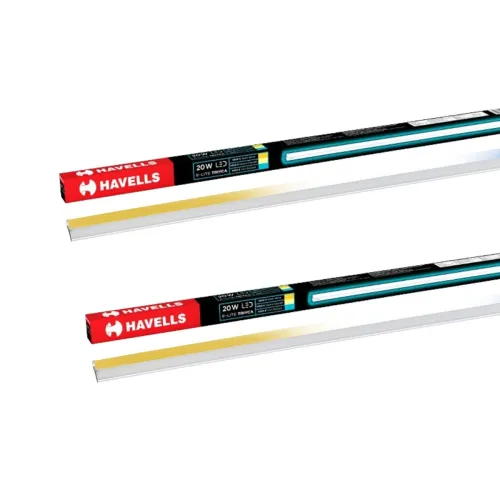 Image of Havells 20W 3-in-1 LED Batten Tubelight Pack of 2