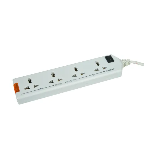 Image of Havells 4‑Way Extension Board with Surge & Spike Protection
