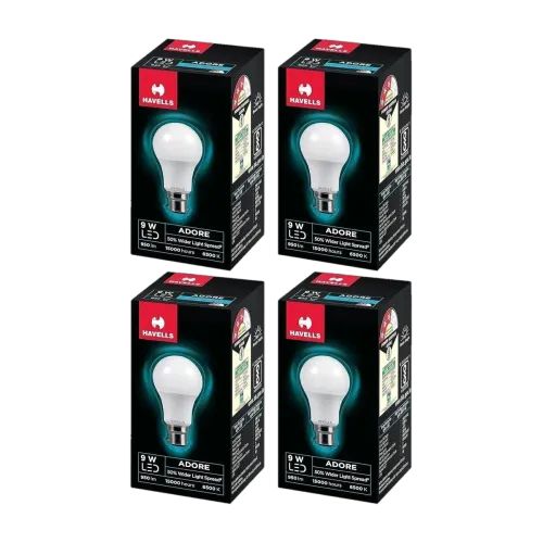 Image of Havells 9W B22 LED Bulb - Pack of 4