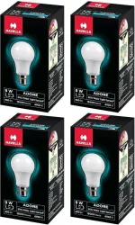 HAVELLS 9 W Basic Standard B22 LED Bulb  (White, Pack of 4)