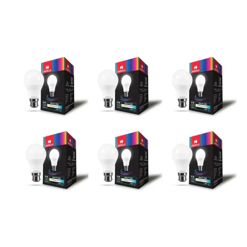 Image of Havells 9W LED Bulb B22 (Pack of 6)