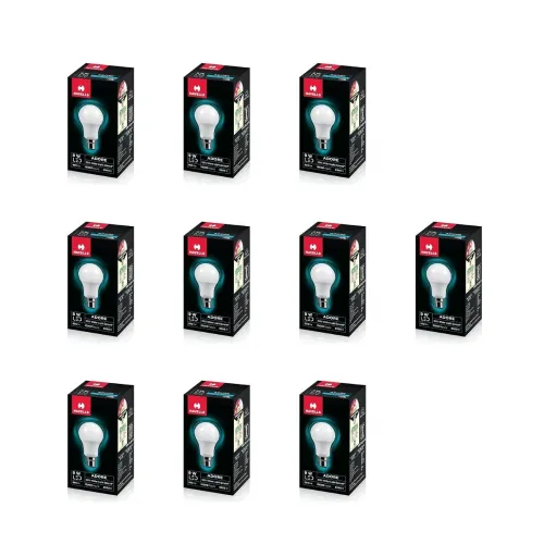 Image of Havells 9w LED Bulb for Home & Office | B22 LED Bulb Base | Cool Day White Light (6500K) | 4Kv Surge Protection | High V