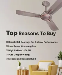 HAVELLS AMBROSE Energy Saving Ceiling Fan