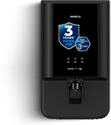 HAVELLS Aquas Pro 3X 7 L RO + UV Water Purifier (Black)