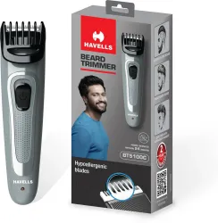 HAVELLS BT5100C Trimmer 45 min Runtime 13 Length Settings  (Black, Grey)