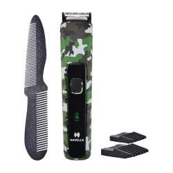 HAVELLS bt5113c Trimmer 120 min Runtime 9 Length Settings (Green)