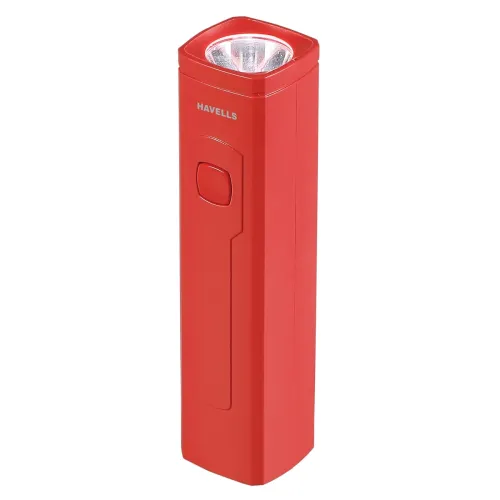 Image of Havells Colorix Rechargeable Pocket Torch | SOS Mode | Rechargeable Li-ion Battery | Thread Strap for Easy Carrying | Ty