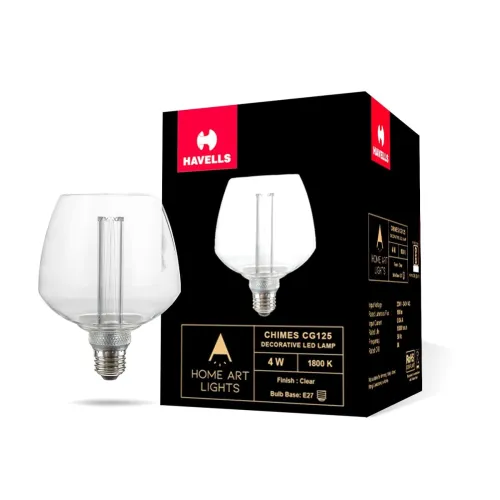 Image of Havells Decorative Bulb - CHIMES CG125 CLEAR 4W