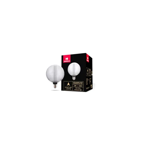 Image of HAVELLS Decorative Bulb OPULENCE G125 SMOKE 2W 1800K