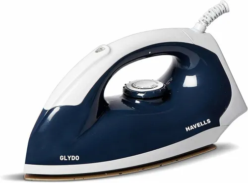 Image of HAVELLS glydo 1000 W Dry Iron (Charcoal Blue)