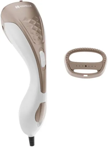 Image of HAVELLS Elegance 1200W Handheld Garment Steamer (Brown)