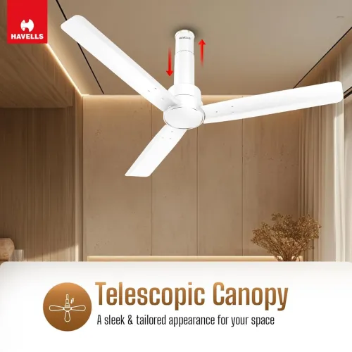 Image of Havells Elio BLDC Ceiling Fan 600mm 5 Star with Remote