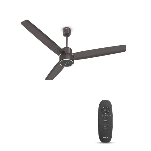 Image of Havells FAB BLDC LED Ceiling Fan 1200mm, 5 star, LED Speed Indicator, 380 RPM, Up to 65% Savings,Reverse Rotation,4 Spee