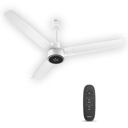 Image of Havells FAB BLDC 1200mm Ceiling Fan, 30W, 4 Modes (White)