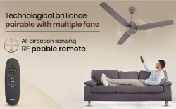 HAVELLS FAB|Remote Controlled|Low Noise|Upto 65% Energy Saving|Reverse Mode|30W with 3 Year Warranty BLDC Motor 1200 mm 