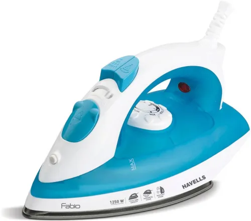 Image of HAVELLS fabio 1250 W Steam Iron (Blue)