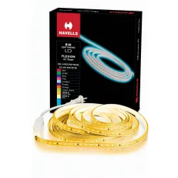 Havells Flexion AC Rope 120 LED Rope Light 3000K Warm White IP65 50M