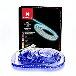 Havells Flexion AC Rope 120 LED Rope Light Blue IP65 50M