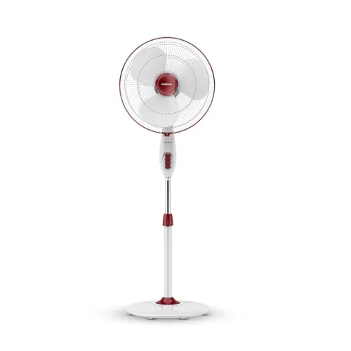 Image of Havells Gatik Pro 400mm Pedestal Fan Heavy Base 120 Ribs Guard for Safety
