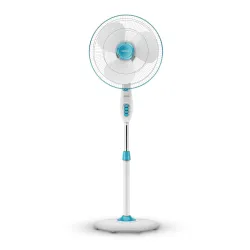 Havells Gatik Pro 400mm Pedestal Fan Blue Color