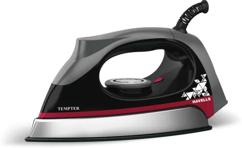 Image of HAVELLS GHGDICNK100 1000 W Dry Iron (Black)