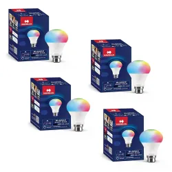 Havells Glamax 12W WiFi LED Smart Bulb, Pack of 4