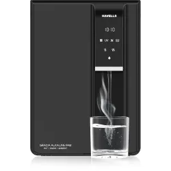 Havells Gracia FAB RO+UV Alkaline Water Purifier – 6.5L, Black