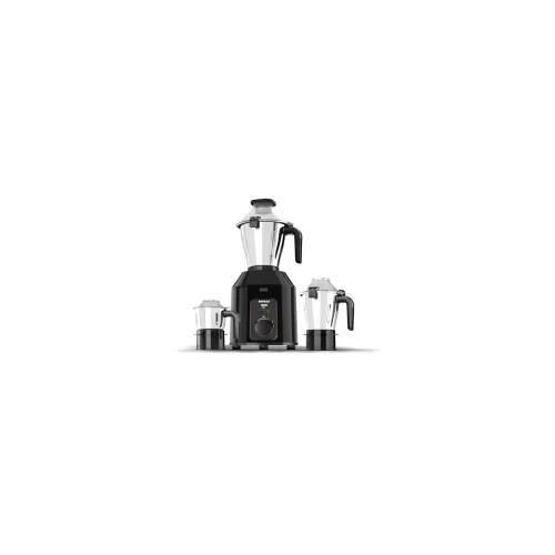 Image of Havells Hexo Plus 1100 Watt Mixer Grinder 3 Stainless Steel Jars with Handle 