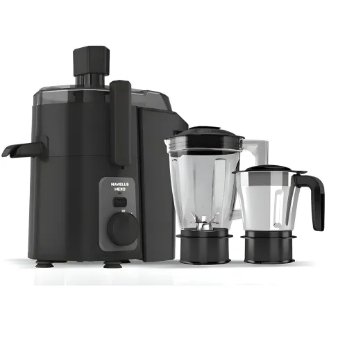 Image of Havells Hexo 950W Juicer Mixer Grinder, 2 Jars