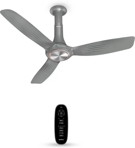 Image of HAVELLS Inox UL BLDC with 2 Year Warranty 1200 mm Ceiling Fan (5 Star | Metallic Grey | Pack of 1)