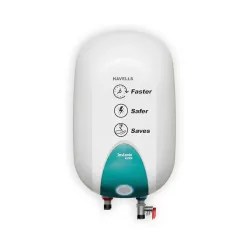 Havells Instanio Prime 15 Litre Storage Water Heater (White Blue)
