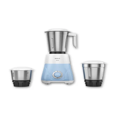 Image of Havells White Wet And Dry Juicer Mixer Grinder with 3 Jar