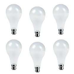 Havells LED Adore 17W B22 4 Star Lamp (Pack of 6, Cool Day Light)