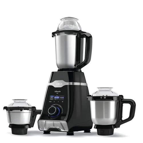 Image of Havells Mixer Grinder Silencio Smart Digital Control 5 Year Motor Warranty – 3 Jar