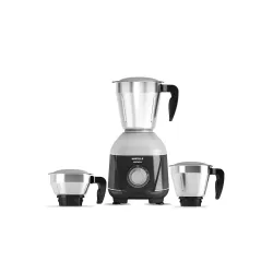 Havells Mixwell - N 500W 3 Jar Mixer Grinder, Black, Grey