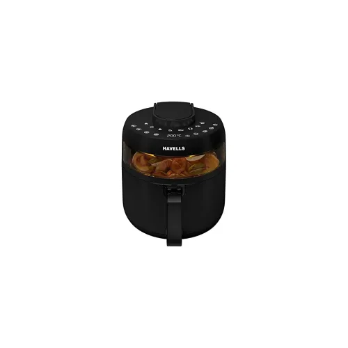 Image of Havells Prolife Crystal Digital Air Fryer 5L, 1500W|D 8 Pre-sets