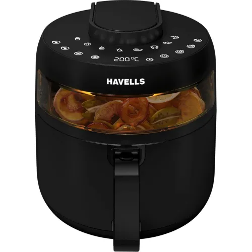Image of Havells Prolife Crystal Digital Air Fryer (5.5L, 1500W)