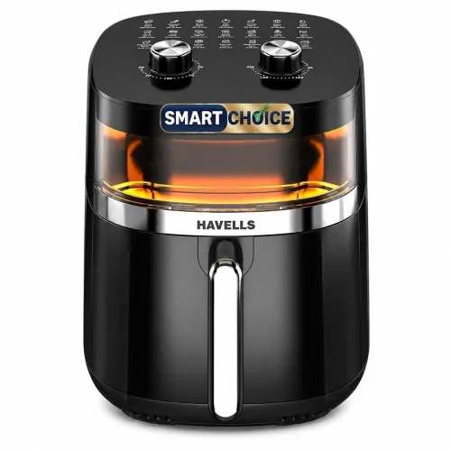 Image of Havells Prolife Stellar Chef Smartchoice Air Fryer 5.5 Ltr|1500 Watts|See