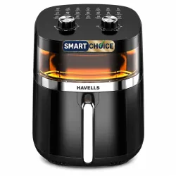 Havells Prolife Stellar Chef Smartchoice Air Fryer 5.5 Ltr|1500 Watts|See