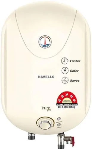 Image of HAVELLS Puro Plus Sp -Swh 25 L Storage Water Geyser  (Ivory)