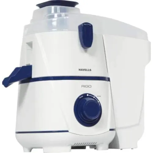 Image of Havells Rigo 500W Juicer (White-Blue)