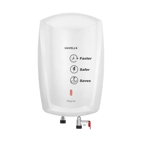 Image of Havells Signa 5 Litre Instant Water Heater(Geyser)| Twin LED Indicator| Rust and Shock Proof Body| ISI Marked| Fire Reta