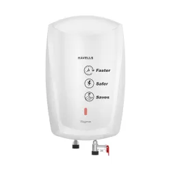 Havells Signa 5 Litre Instant Water Heater(Geyser)| Twin LED Indicator| Rust and Shock Proof Body| ISI Marked| Fire Reta