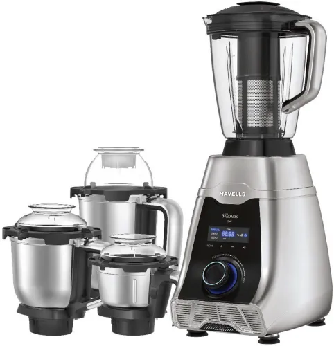 Image of HAVELLS NA 500 W Mixer Grinder (Silencio | 4 Jars | Grey, Black)