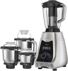HAVELLS NA 500 W Mixer Grinder (Silencio | 4 Jars | Grey, Black)
