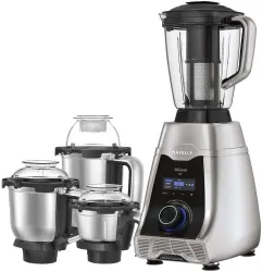 HAVELLS NA 500 W Mixer Grinder (Silencio | 4 Jars | Grey, Black)